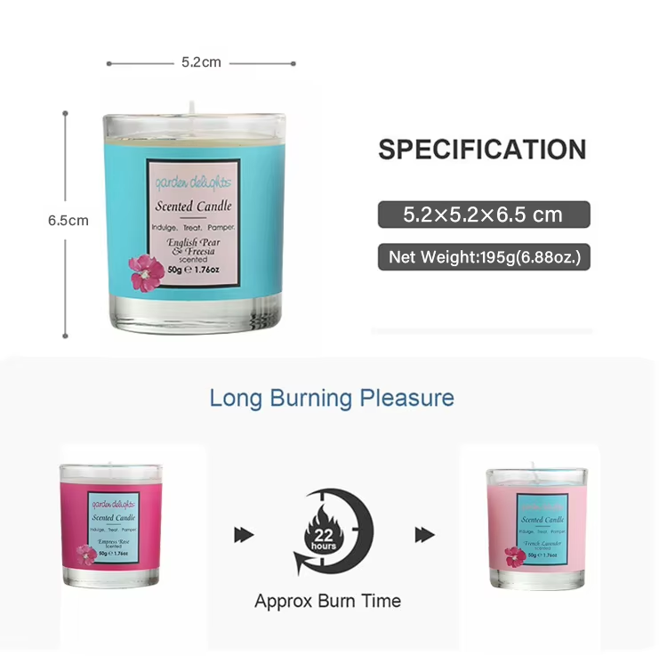 Christmas party Wedding scented candle set