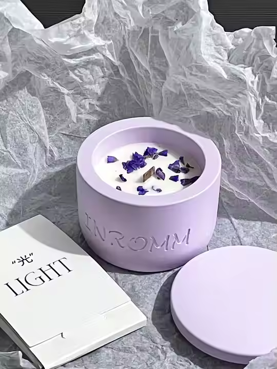 ceramic scented candle