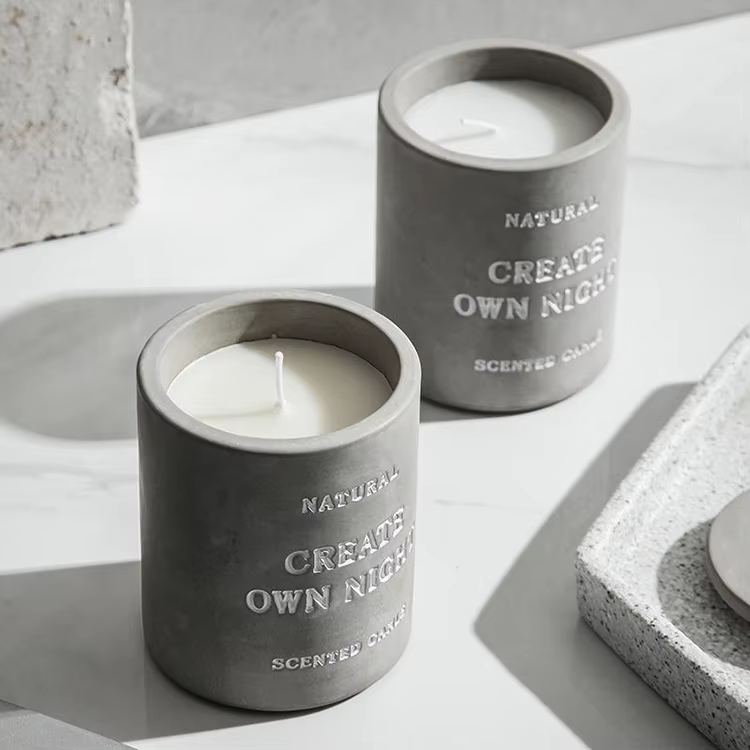 Matte Black Candle Jar