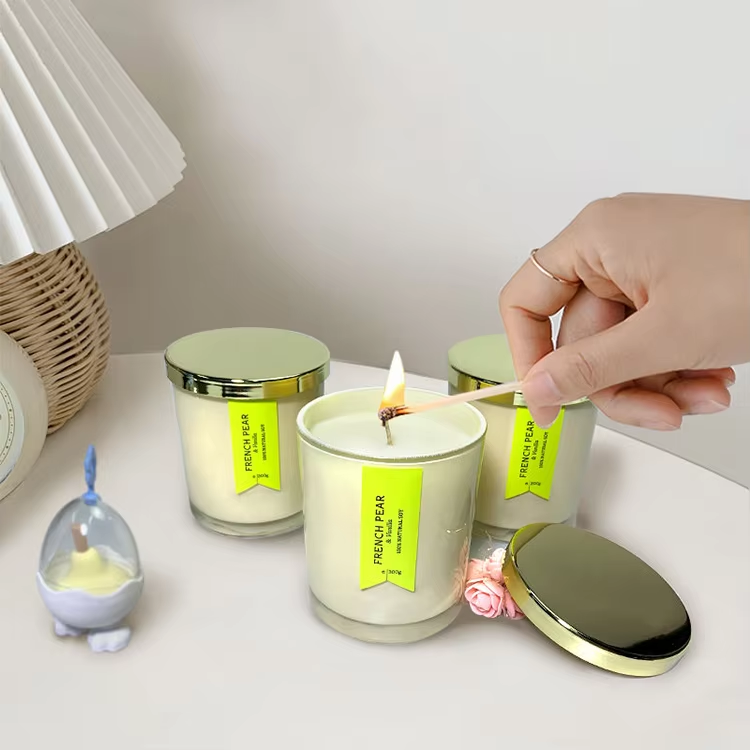 Personalised scented candle set