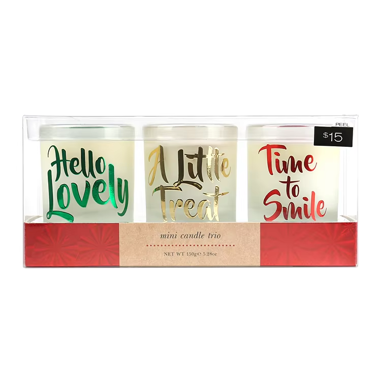 Christmas party Wedding scented candle set