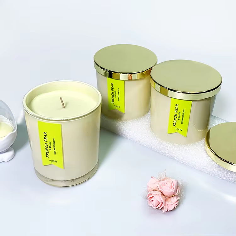 Personalised scented candle set