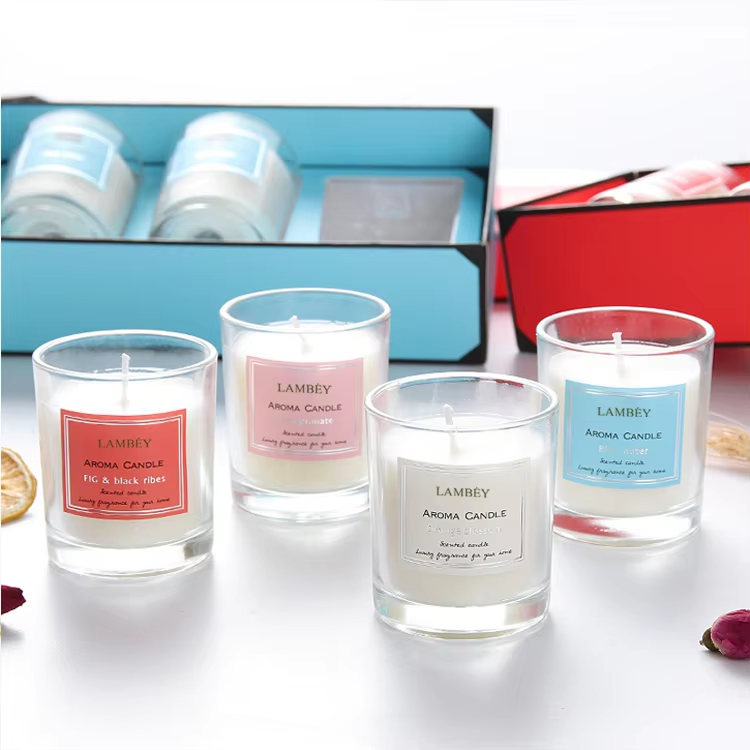 Luxury gift set of scented candles