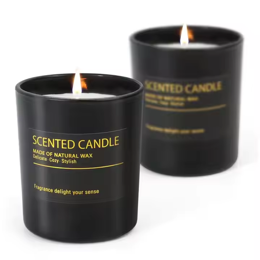 Home Decor Custom candle soy wax glass jar with lid