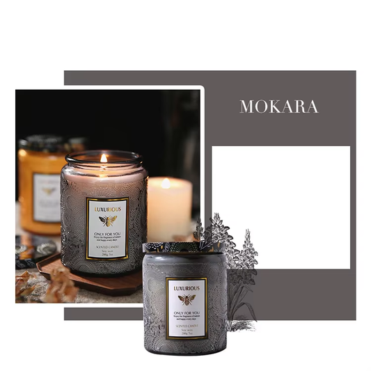 Lambey Best Selling Customized Colorful Candle Jars Relaxing Candle Private Logo Scented Candles