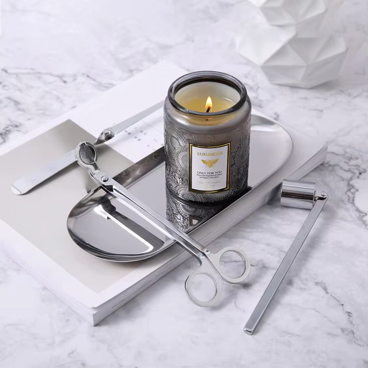 Lambey Best Selling Customized Colorful Candle Jars Relaxing Candle Private Logo Scented Candles