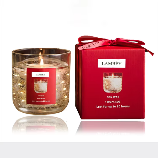 Lambey candle factory supply Light Up shining Candle custom logo private design label LED candle