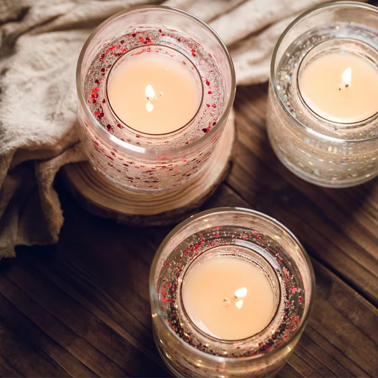 Lambey candle factory supply Light Up shining Candle custom logo private design label LED candle