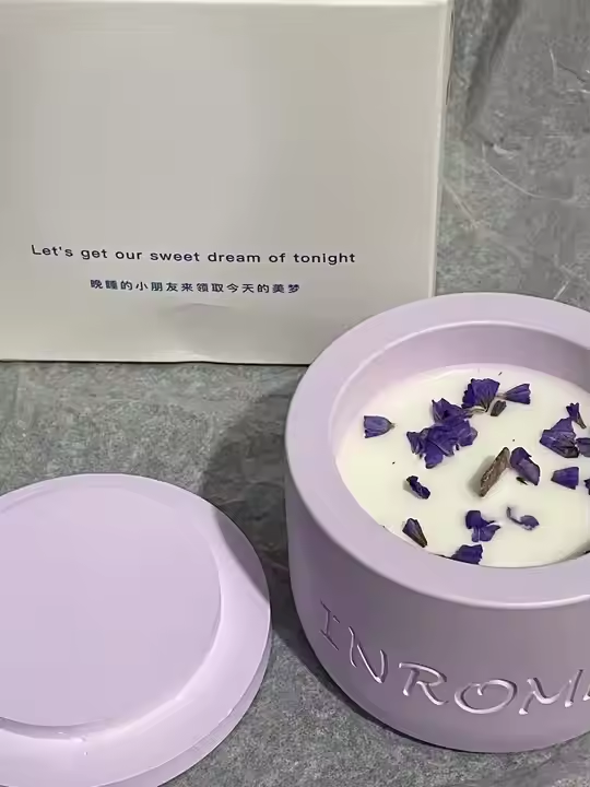 ceramic scented candle